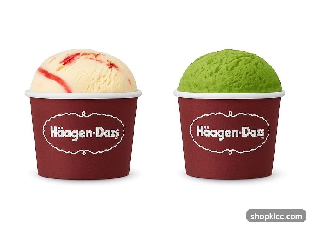 Haagen-Dazs Ice Cream Cups