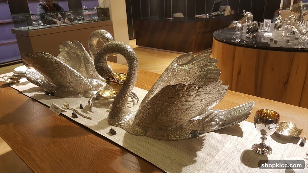 Swan Display in Store Interior