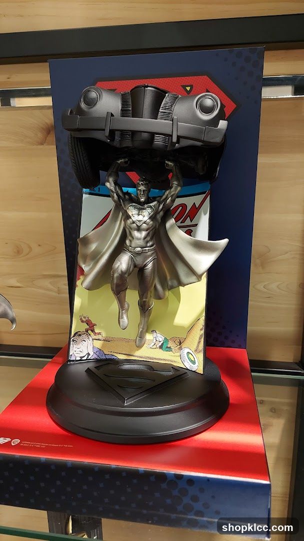 Superman Statue Display