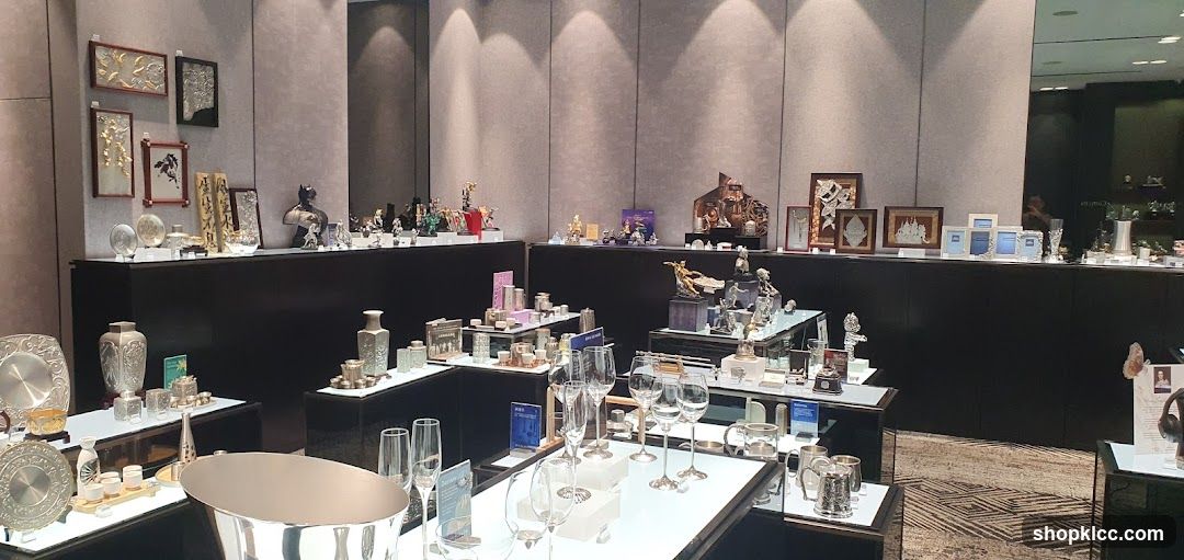 Interior of a luxury gift or home decor store