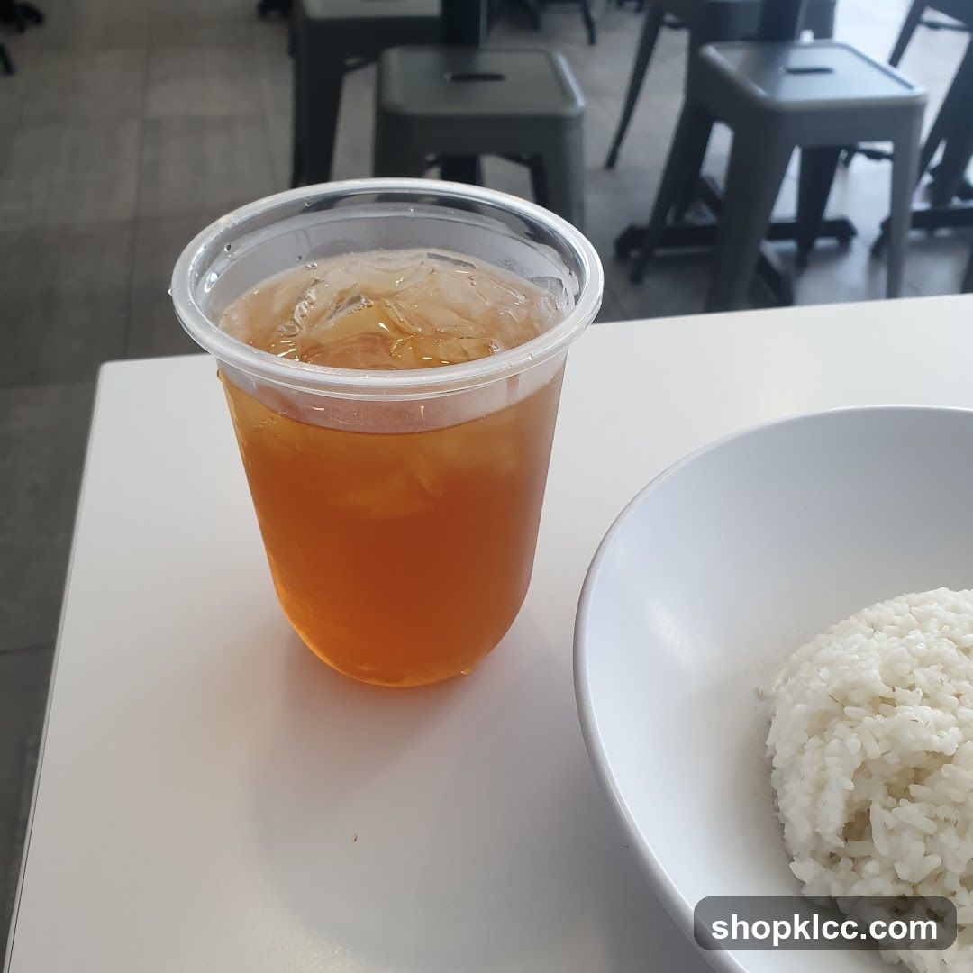 Iced Tea and Rice