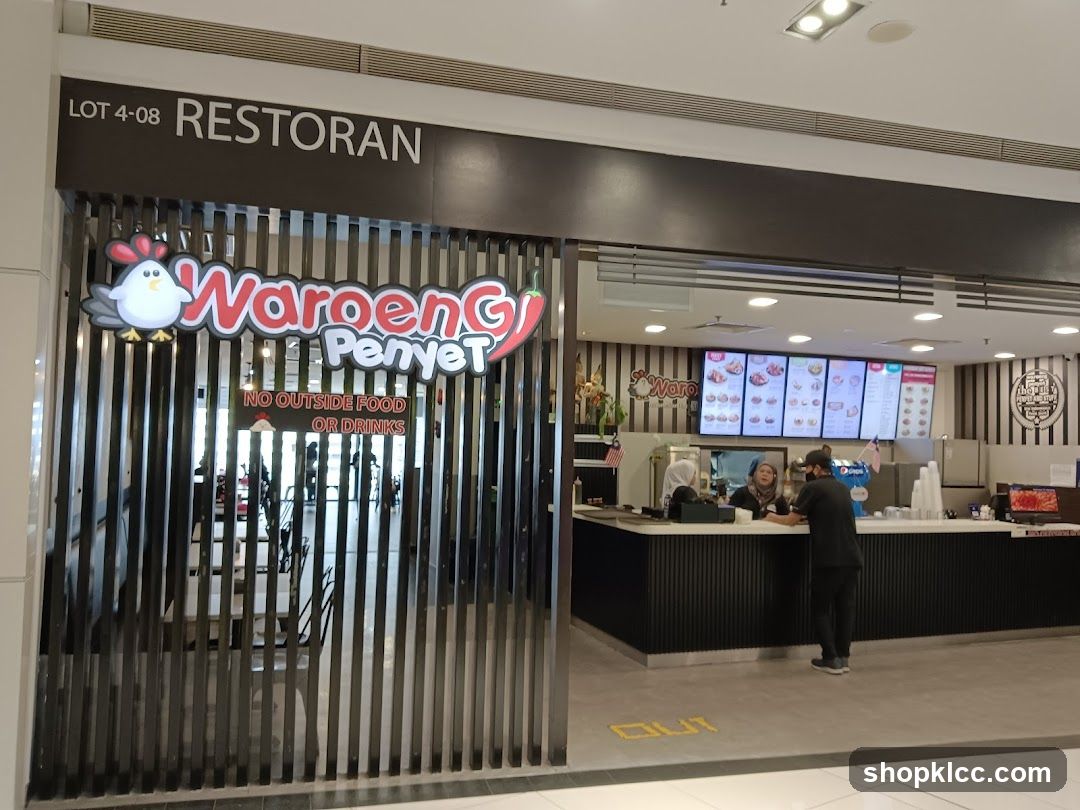 Waroeng Penyet Nu sentral Tingkat 4