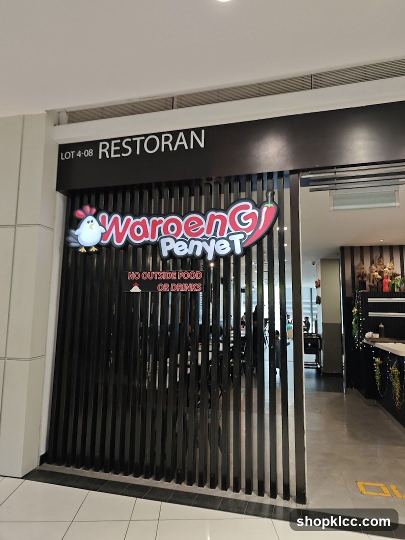 Waroeng Penyet Nu sentral Tingkat 4