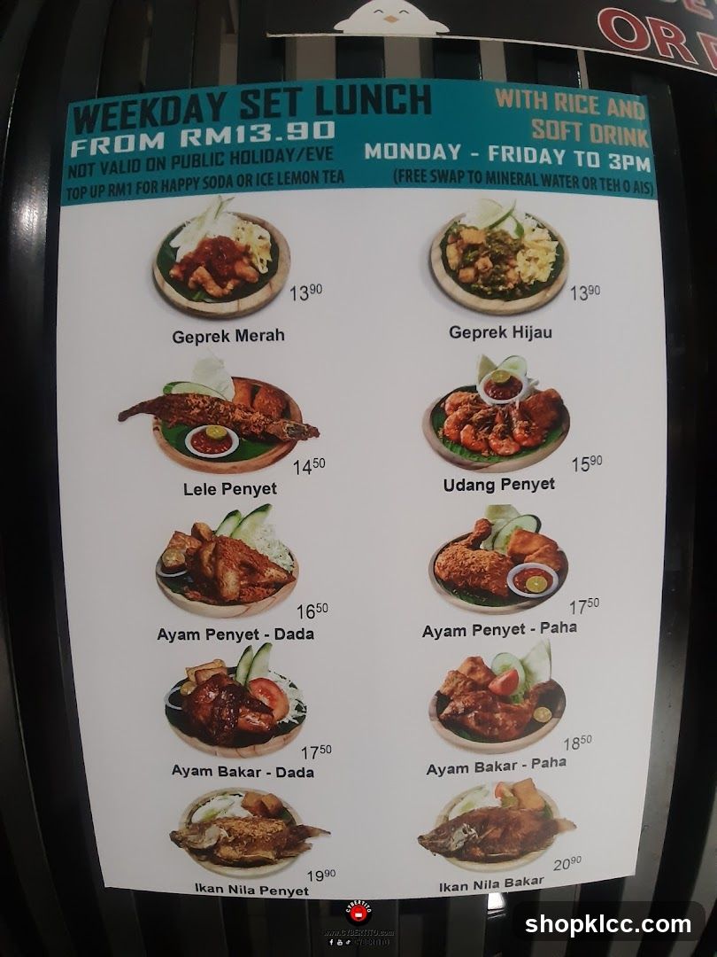 Weekday Set Lunch