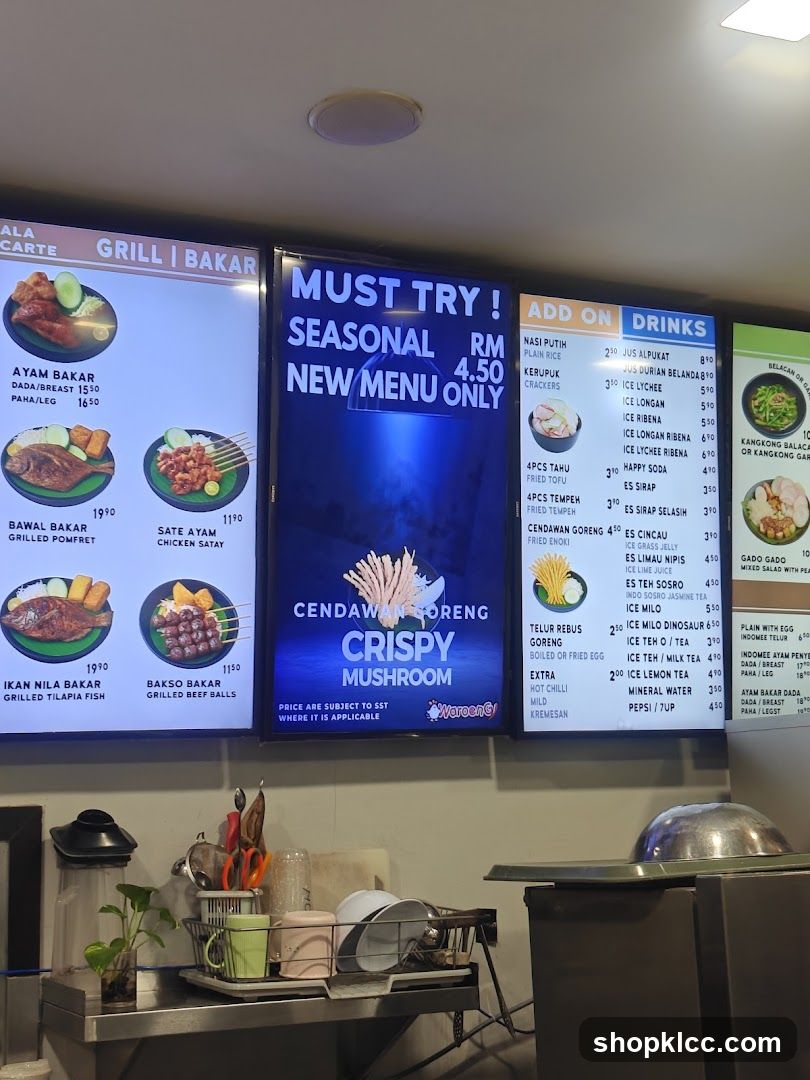 Grill | Bakar Menu