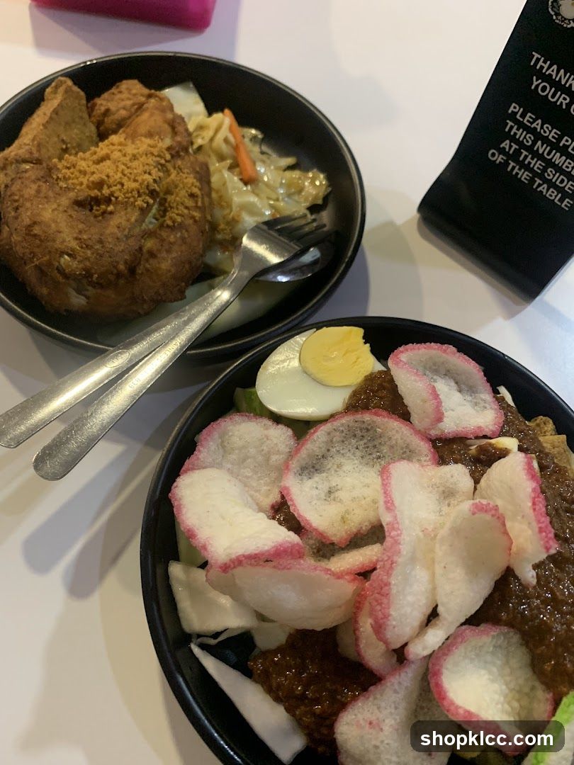Two Bowls of Food