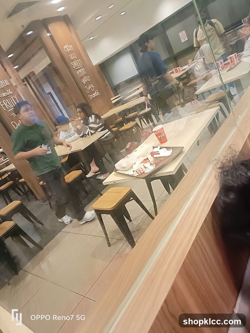 Fast Food Restaurant Interior