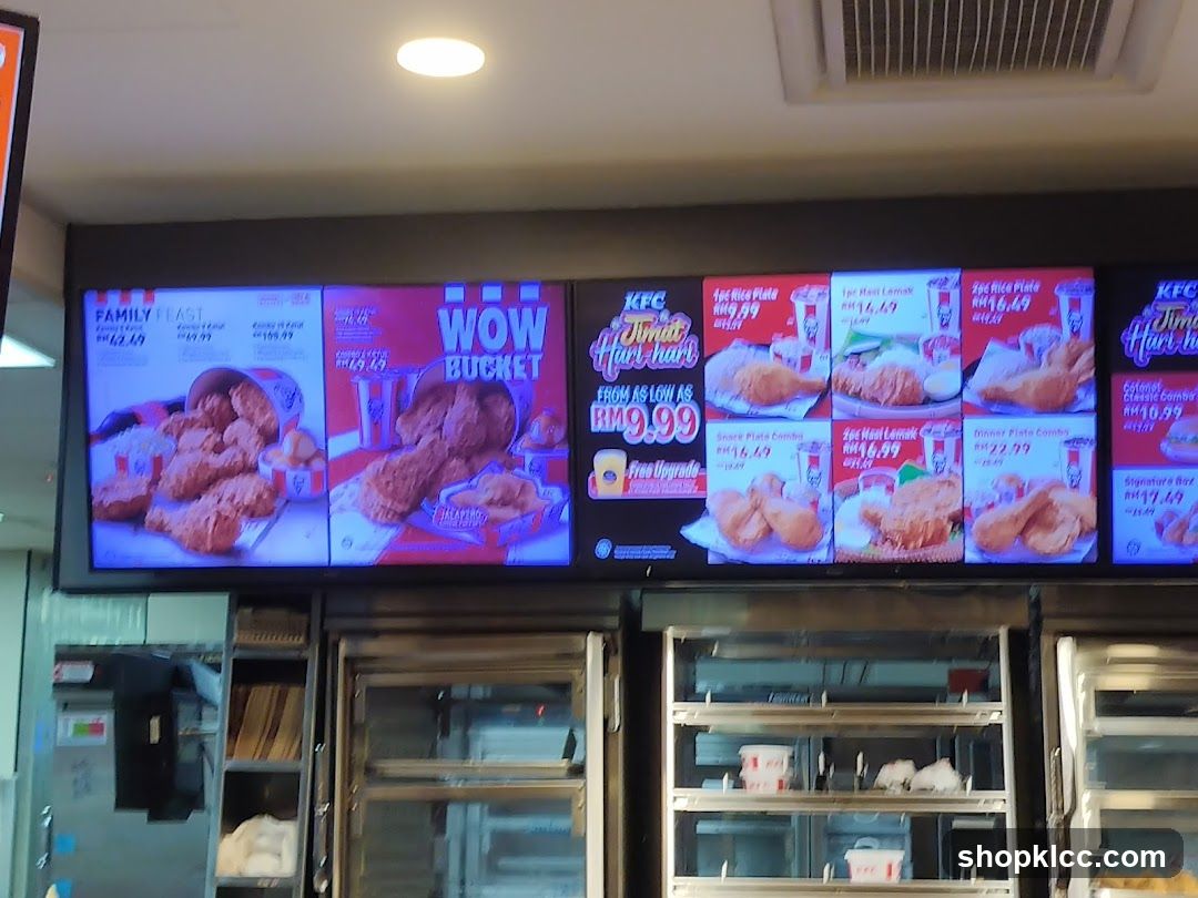 KFC Menu