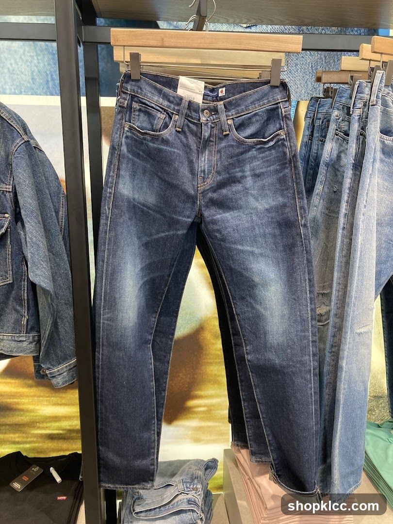 Denim Clothing Display
