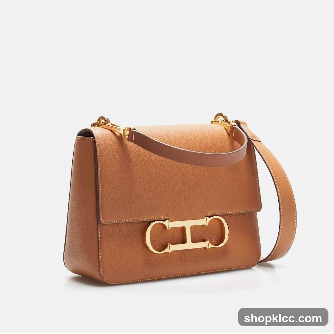 Brown Leather Handbag