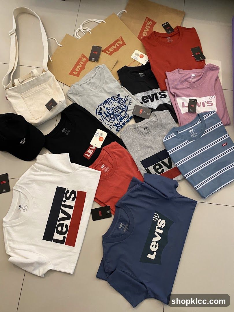 Levi's Clothing Display