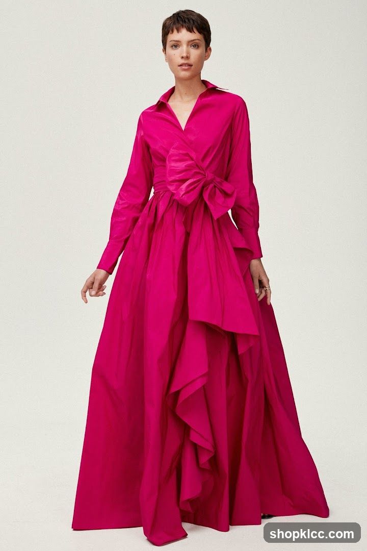 Woman in Pink Dress