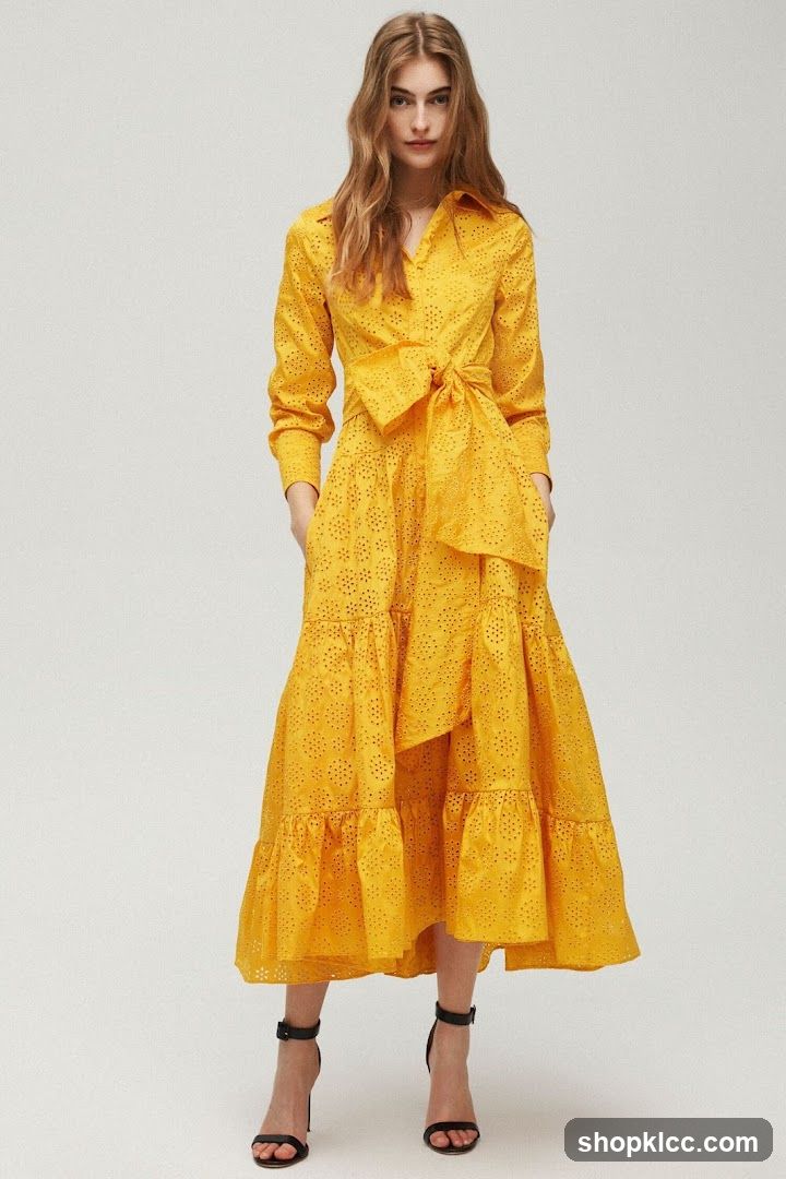 Woman in Yellow Dress