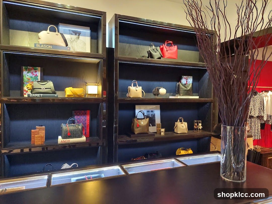 Luxury Handbag Display