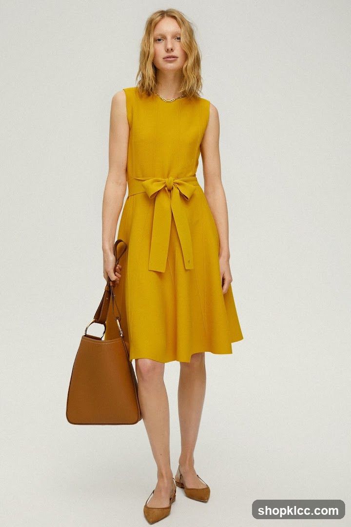 Woman in Yellow Dress