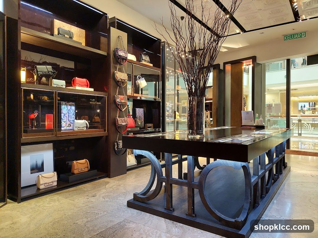 Luxury Handbag Display