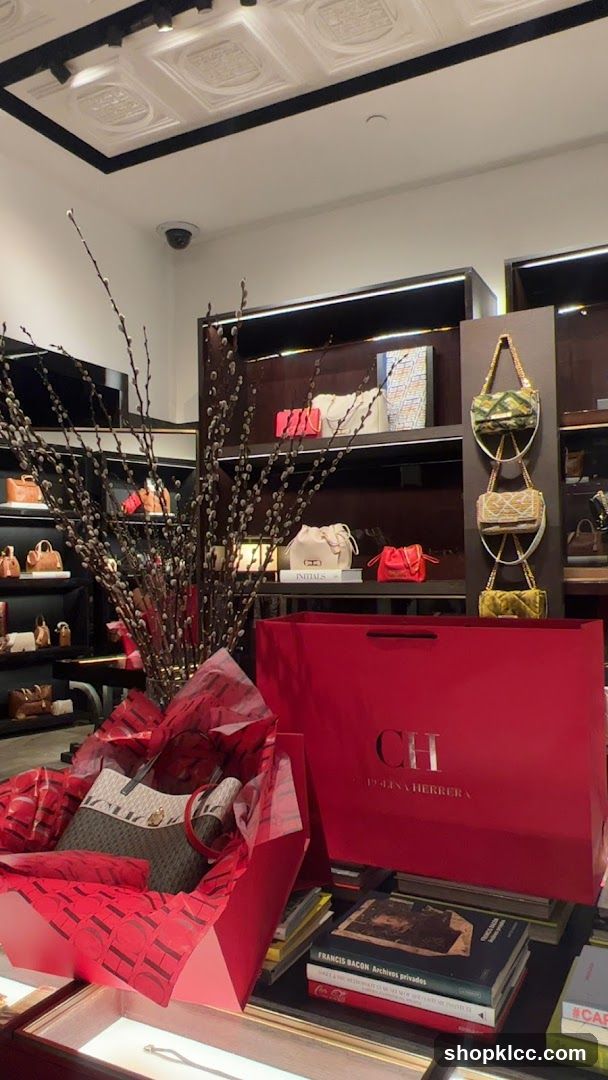 Luxury Handbag Display