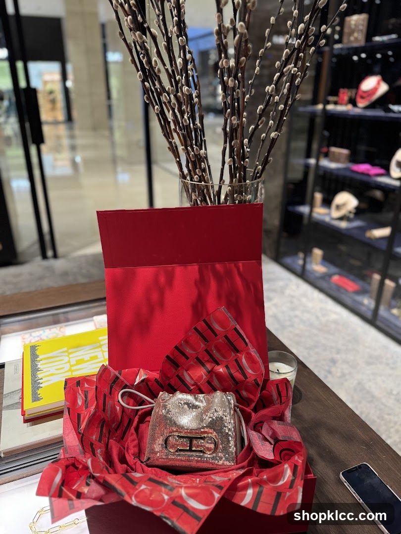 Gifted Handbag Display