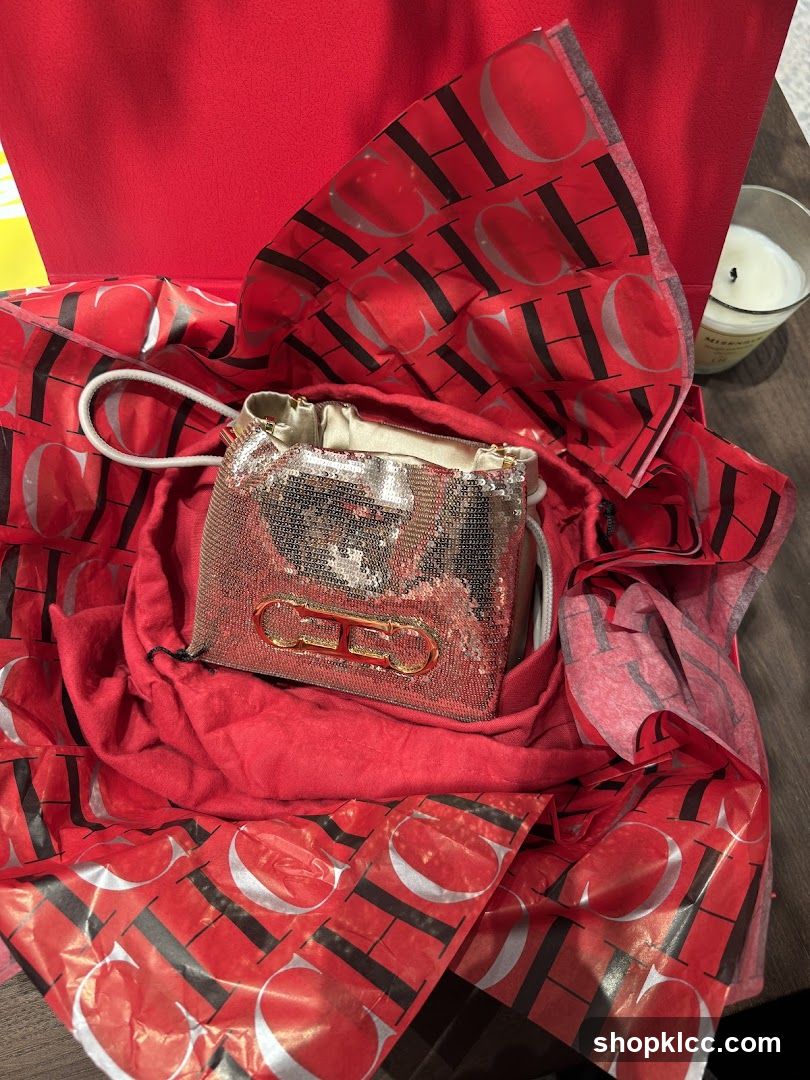 Sparkling Handbag with Branded Packaging