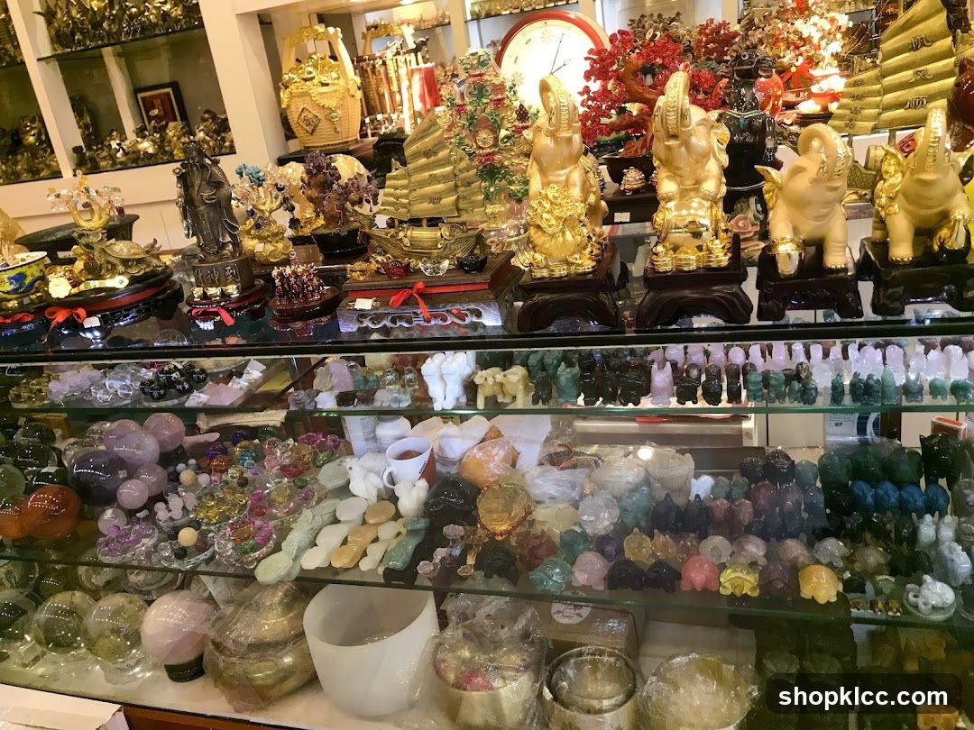 Crystal and Jade Display
