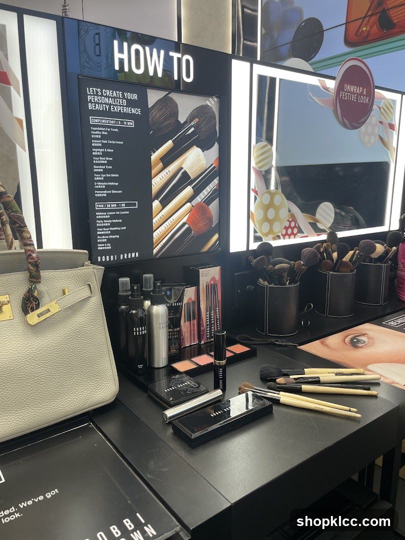 Bobbi Brown Makeup Display
