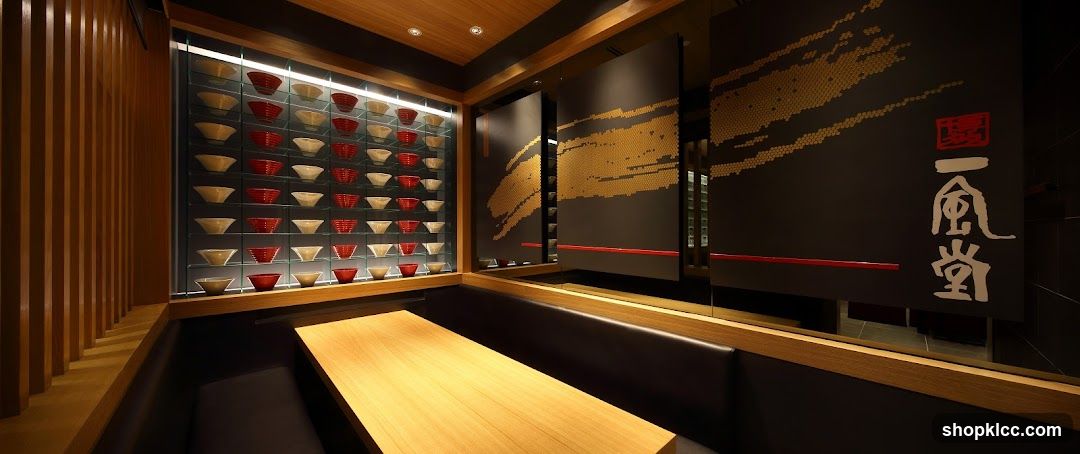Restaurant Interior with Bowl Display