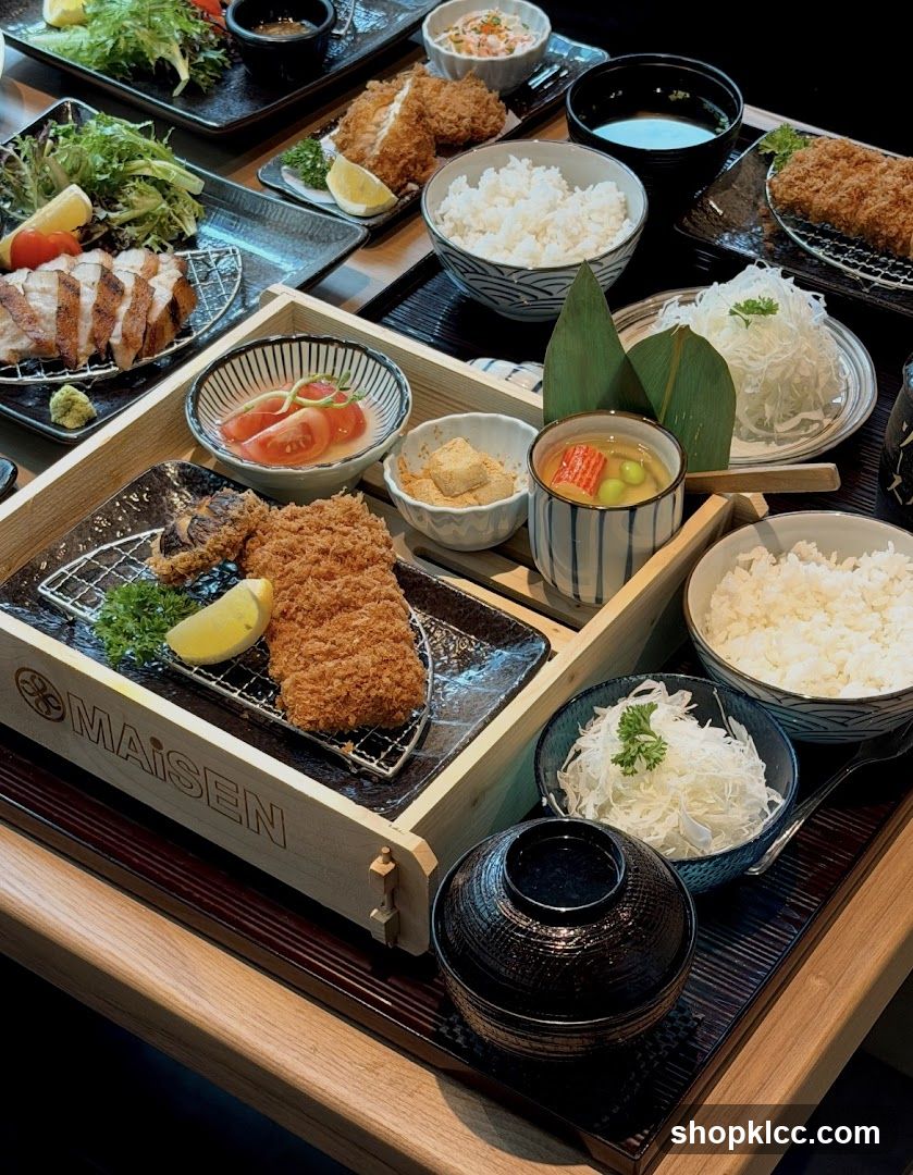 Japanese Tonkatsu Meal