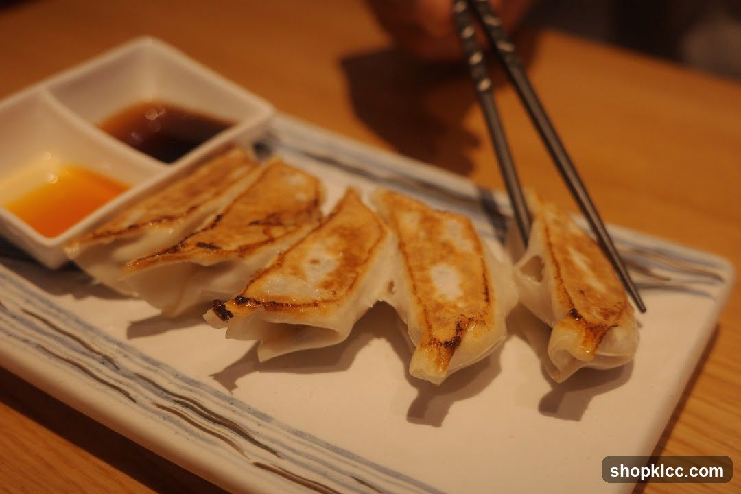Gyoza with Dipping Sauces