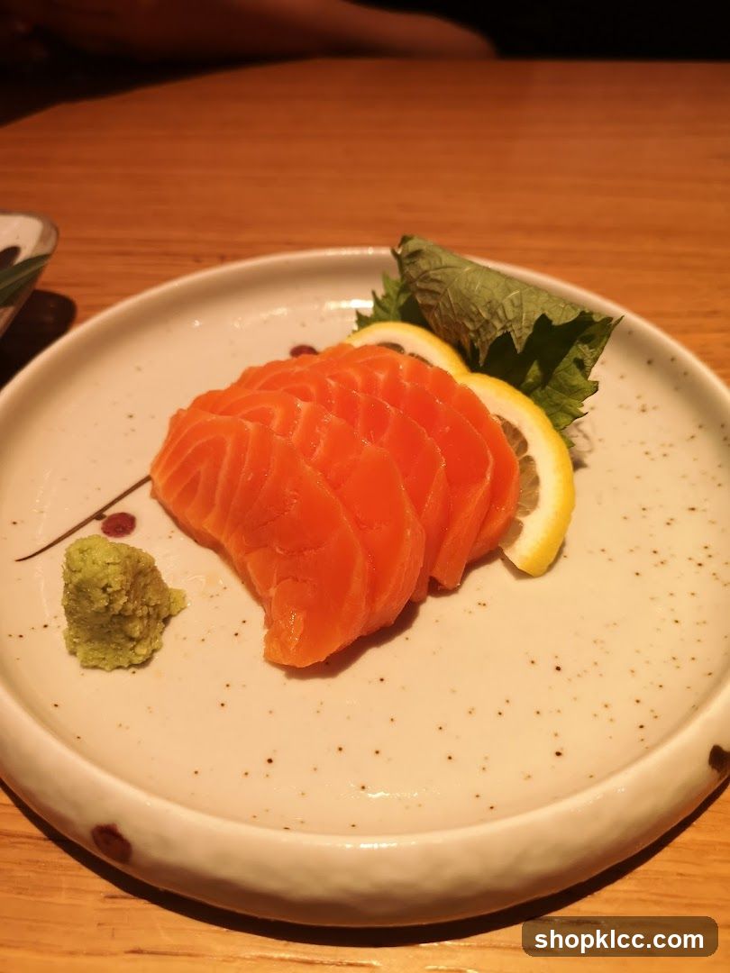 Salmon Sashimi