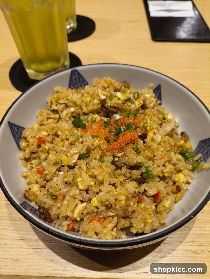Fried Rice with Roe and Scallions