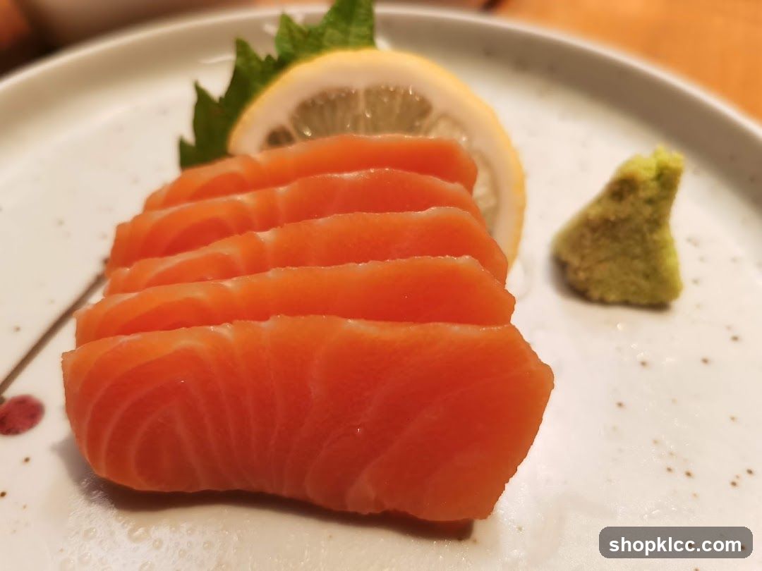 Salmon Sashimi