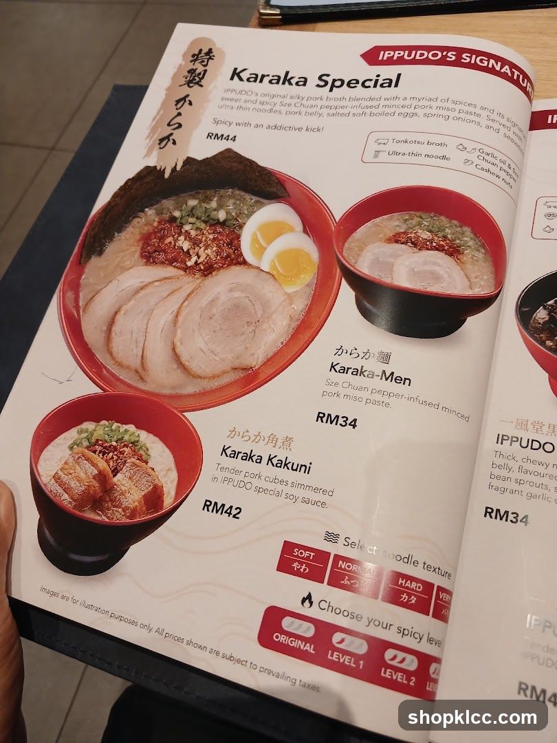 IPPUDO'S SIGNATURE