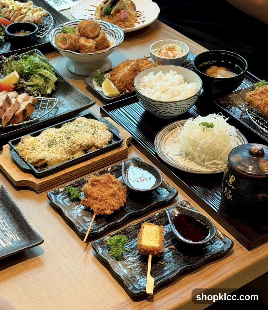 Japanese Food Spread