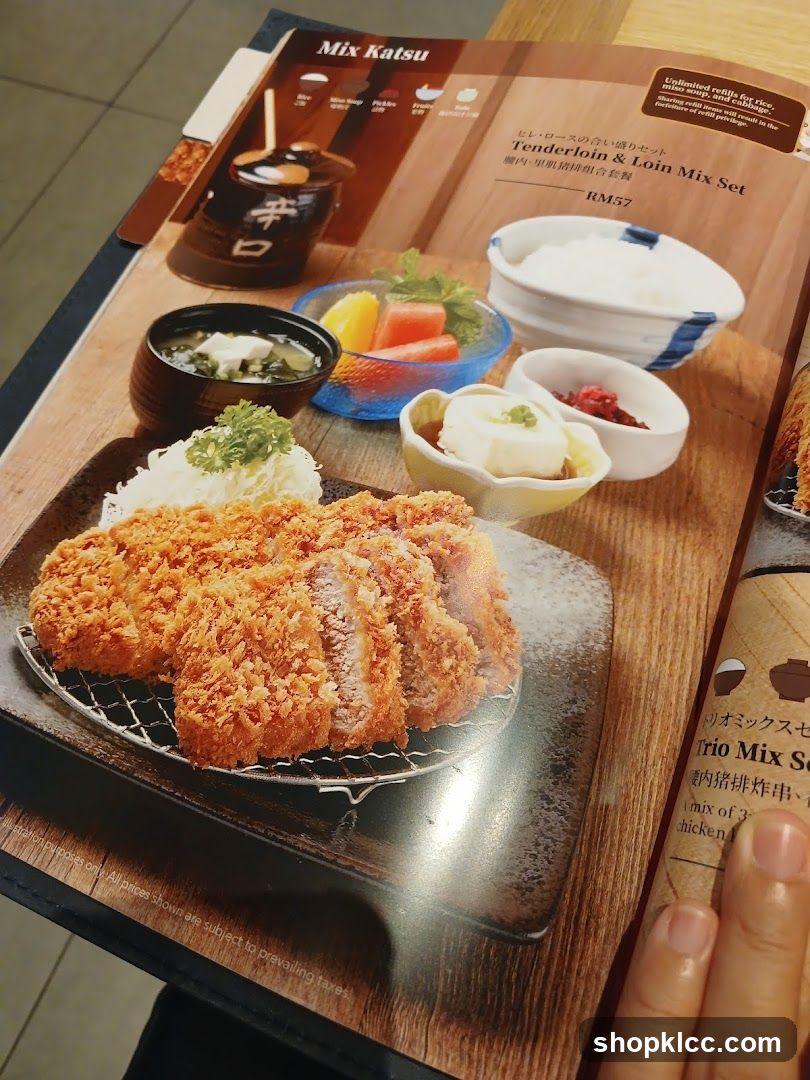 Mix Katsu Menu