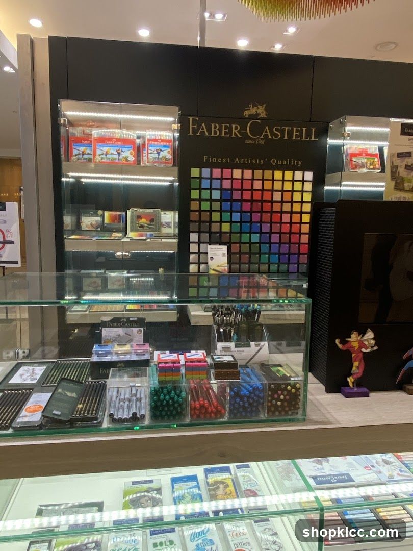 Faber-Castell Art Supplies Display
