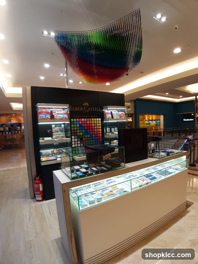 Faber-Castell Art Supplies Display