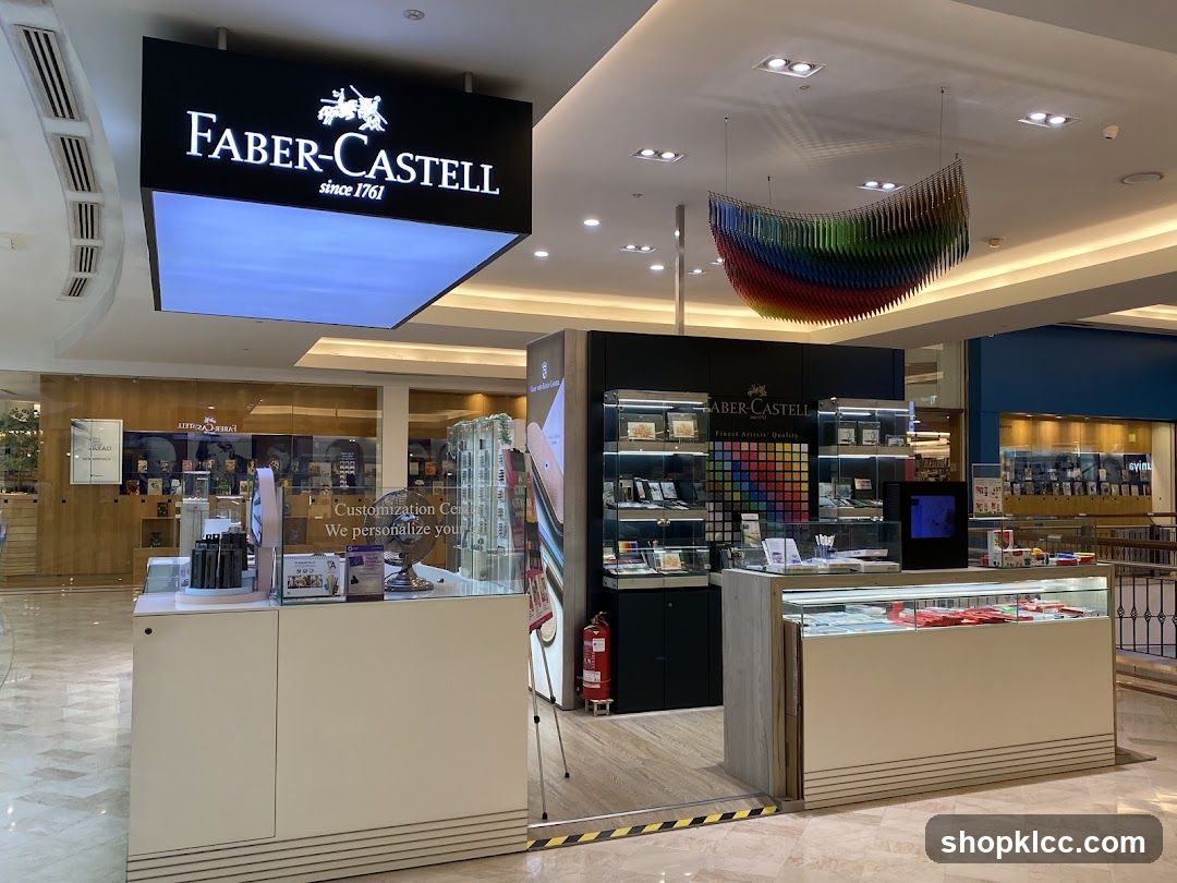 Faber-Castell store display
