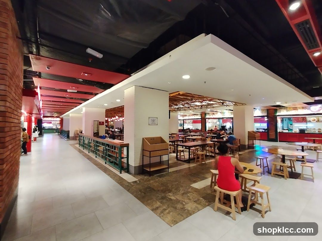Food Court Seating Area