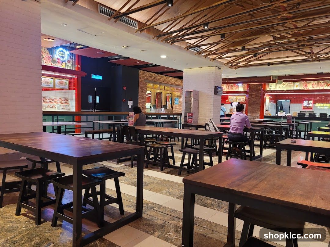 Food Court Seating Area