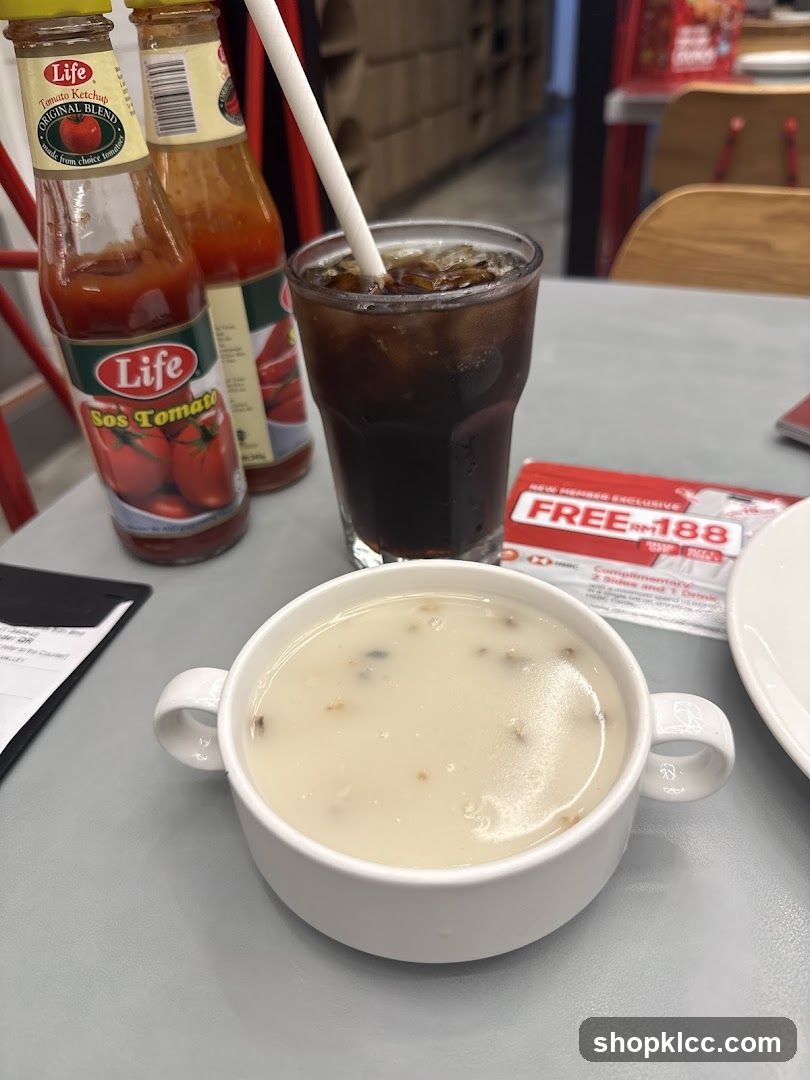 Meal with Condiments