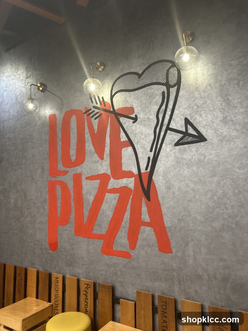 Love Pizza Mural