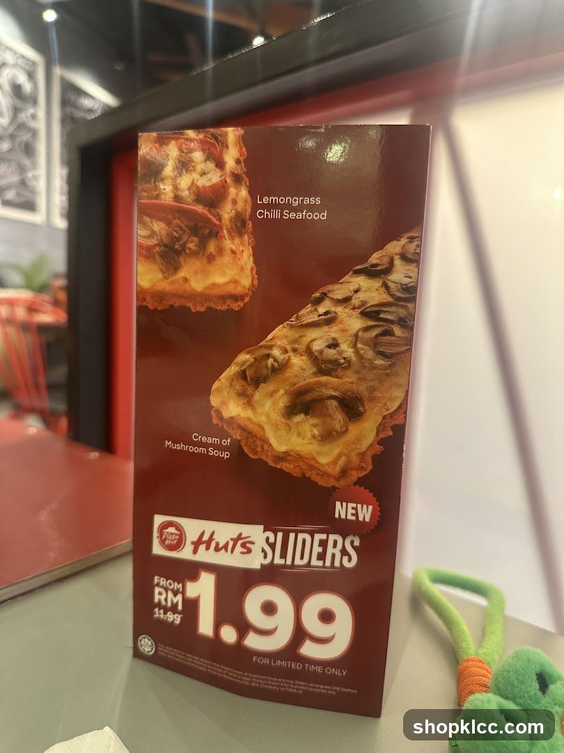 Pizza Hut Sliders Promotion