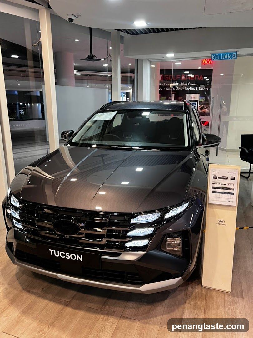 Hyundai Tucson on Display