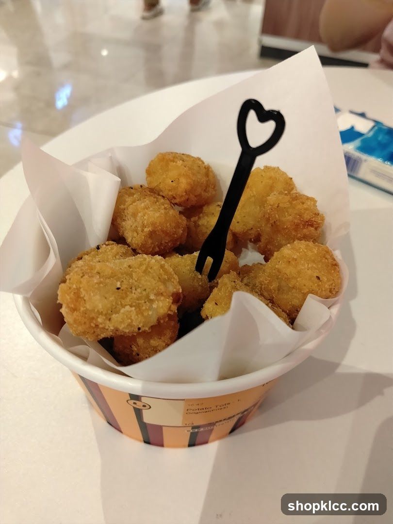 Potato Tots in a Cup
