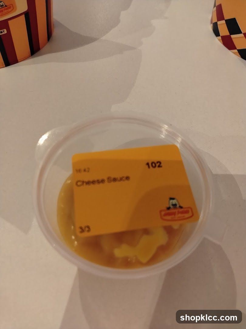 Cheese Sauce Container