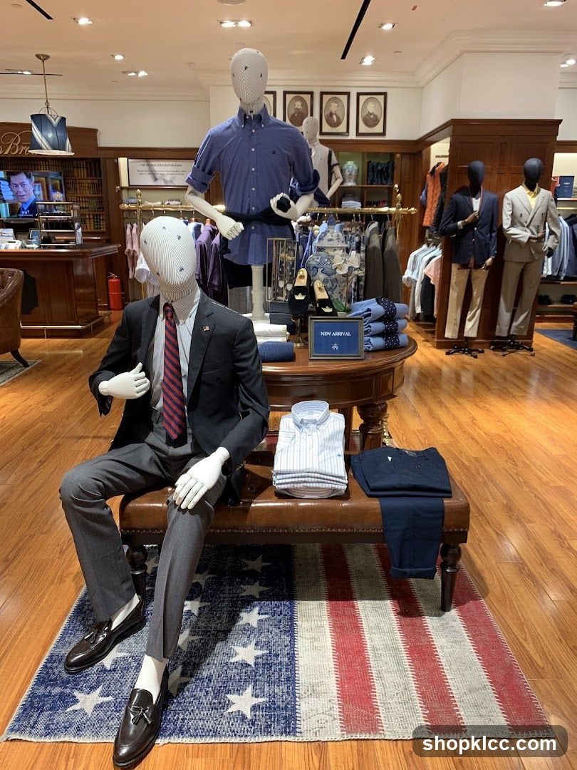 Men's Clothing Display