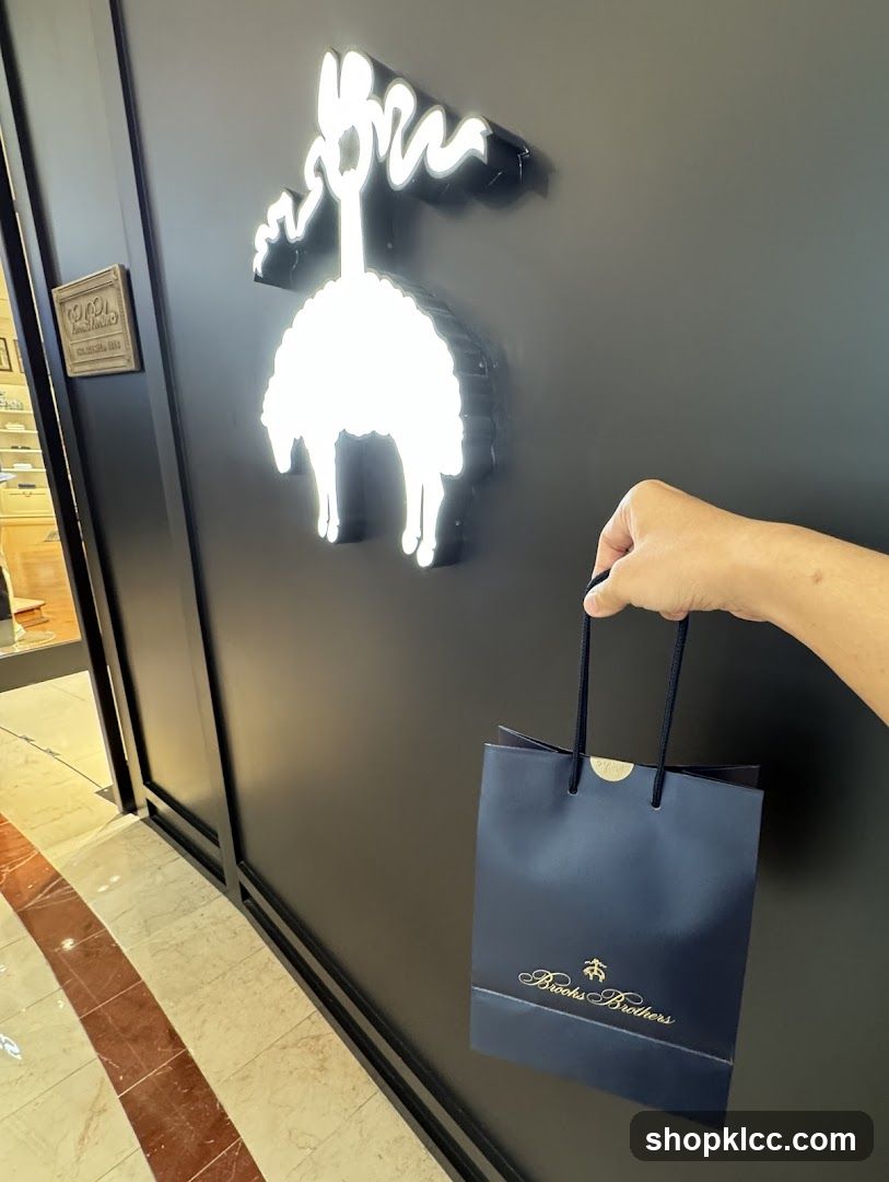 Brooks Brothers Shopping Bag