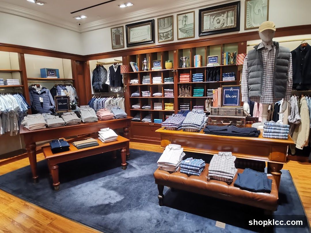 Men's Clothing Store Display