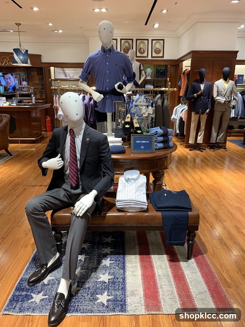 Men's Clothing Display