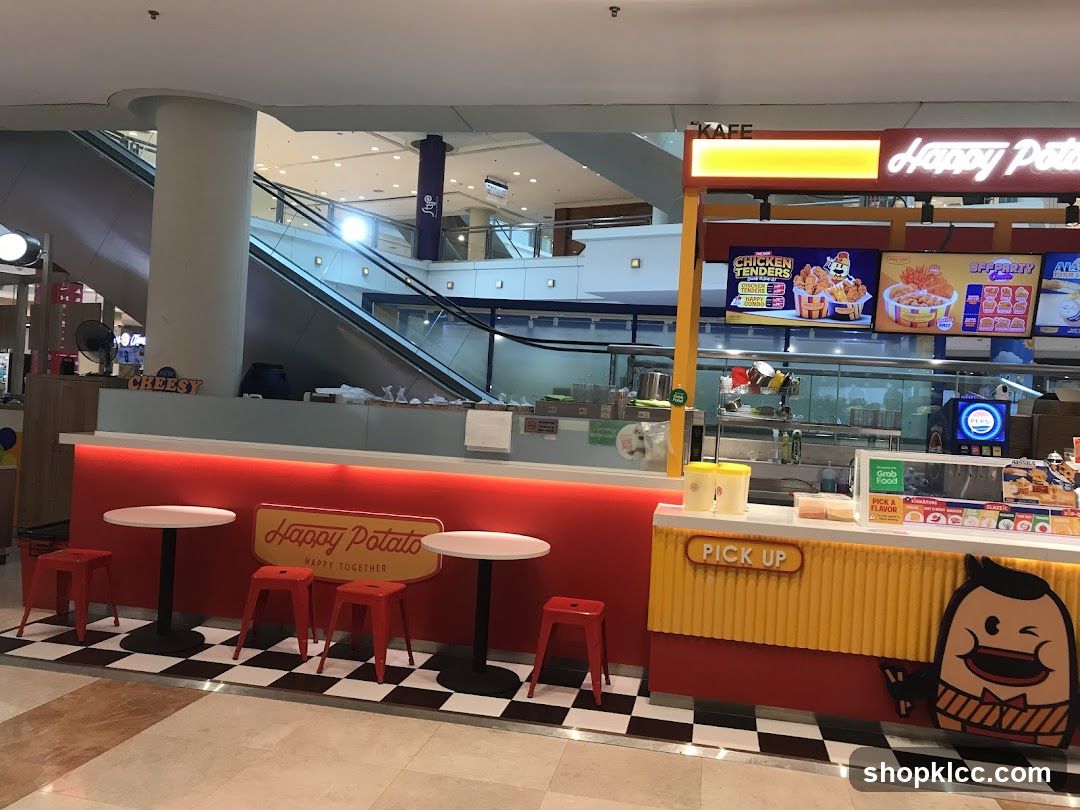 Happy Potato Food Stall Interior